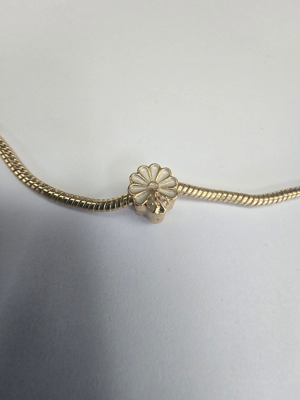 Gold charm fits all charm bracelets