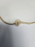 Gold charm fits all charm bracelets