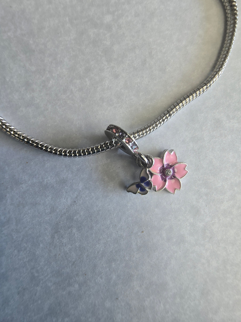 silver charm fits all charm bracelets