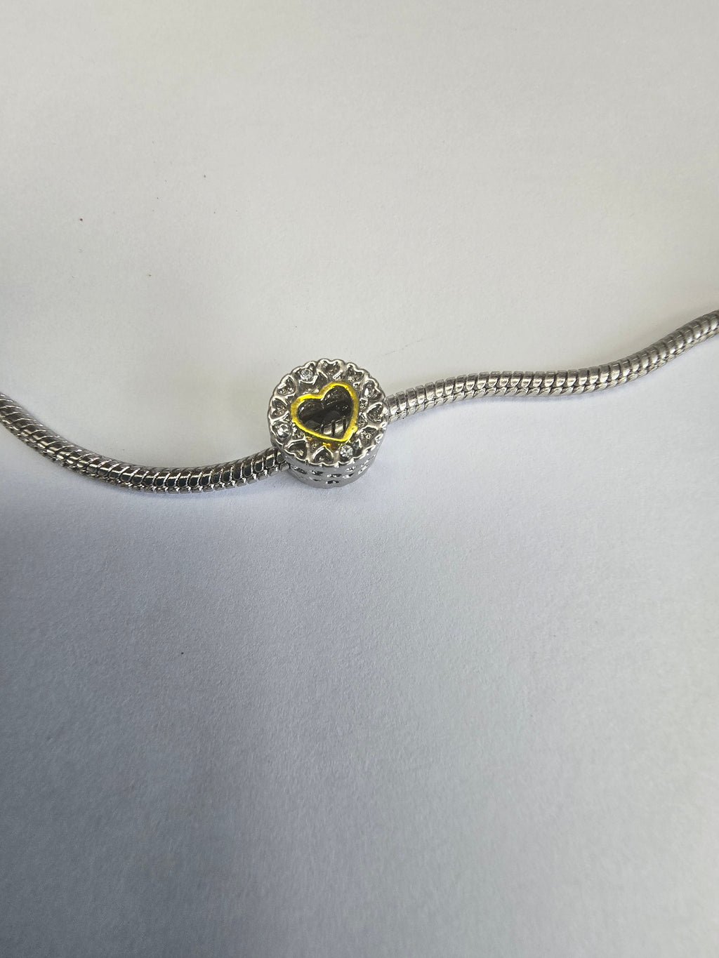 silver charm fits all charm bracelets