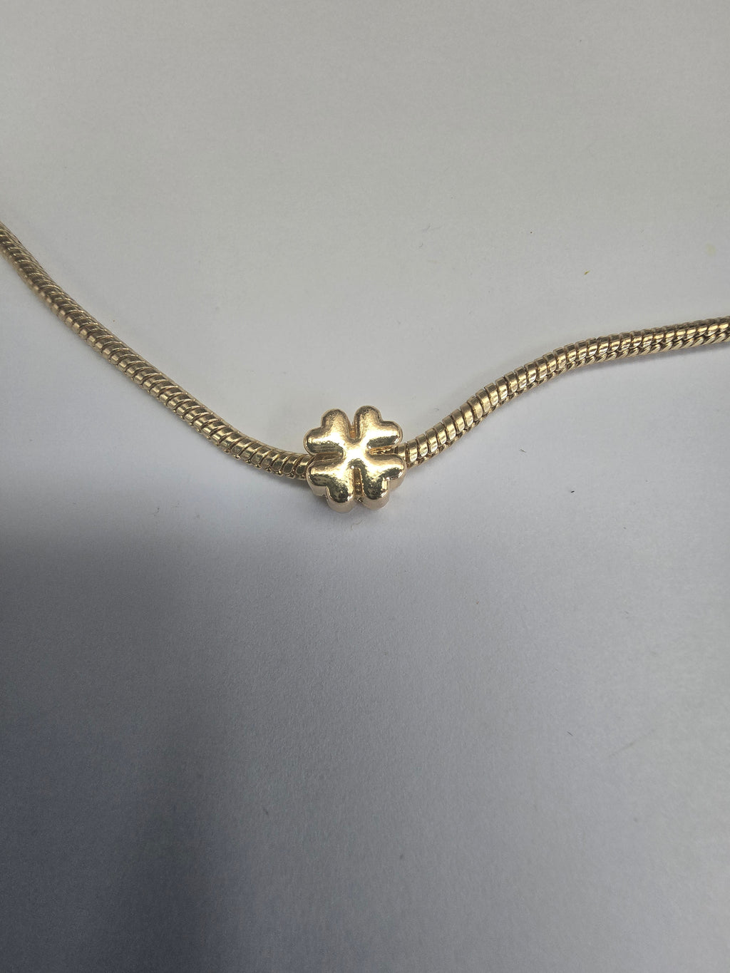 Gold charm fits all charm bracelets