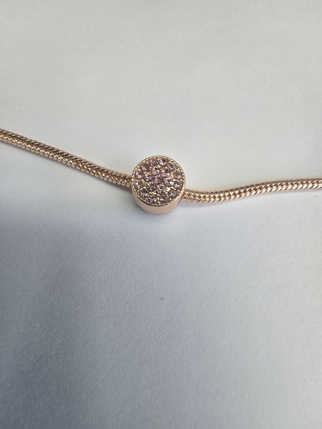 Rose Gold charm fits all charm bracelets