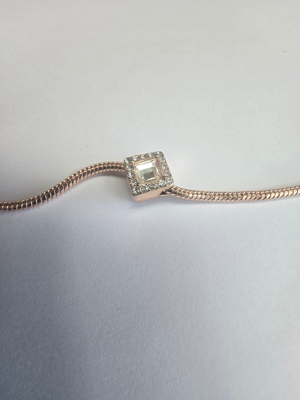 Rose Gold charm fits all charm bracelets