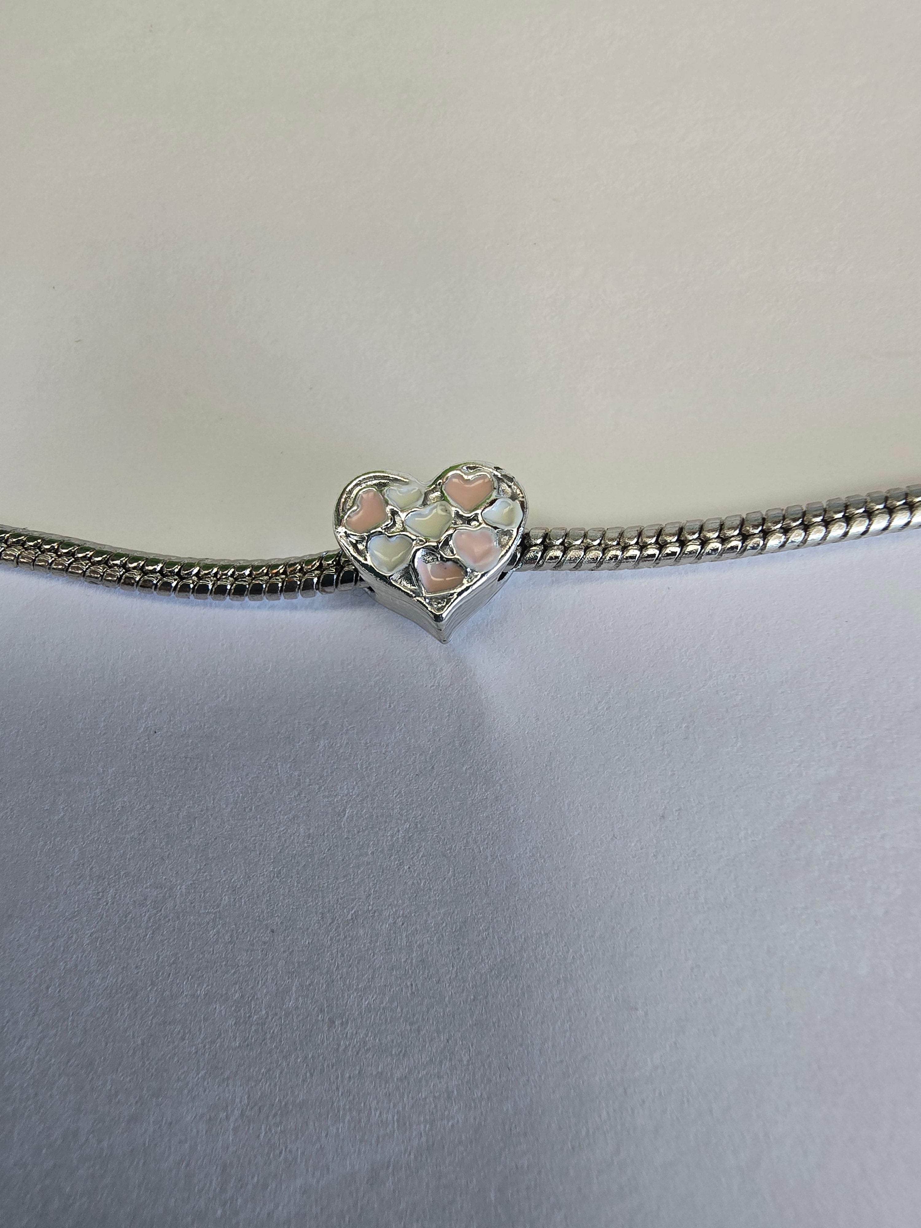 Silver charm fits all charm bracelets