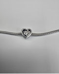 Silver charm fits all charm bracelets