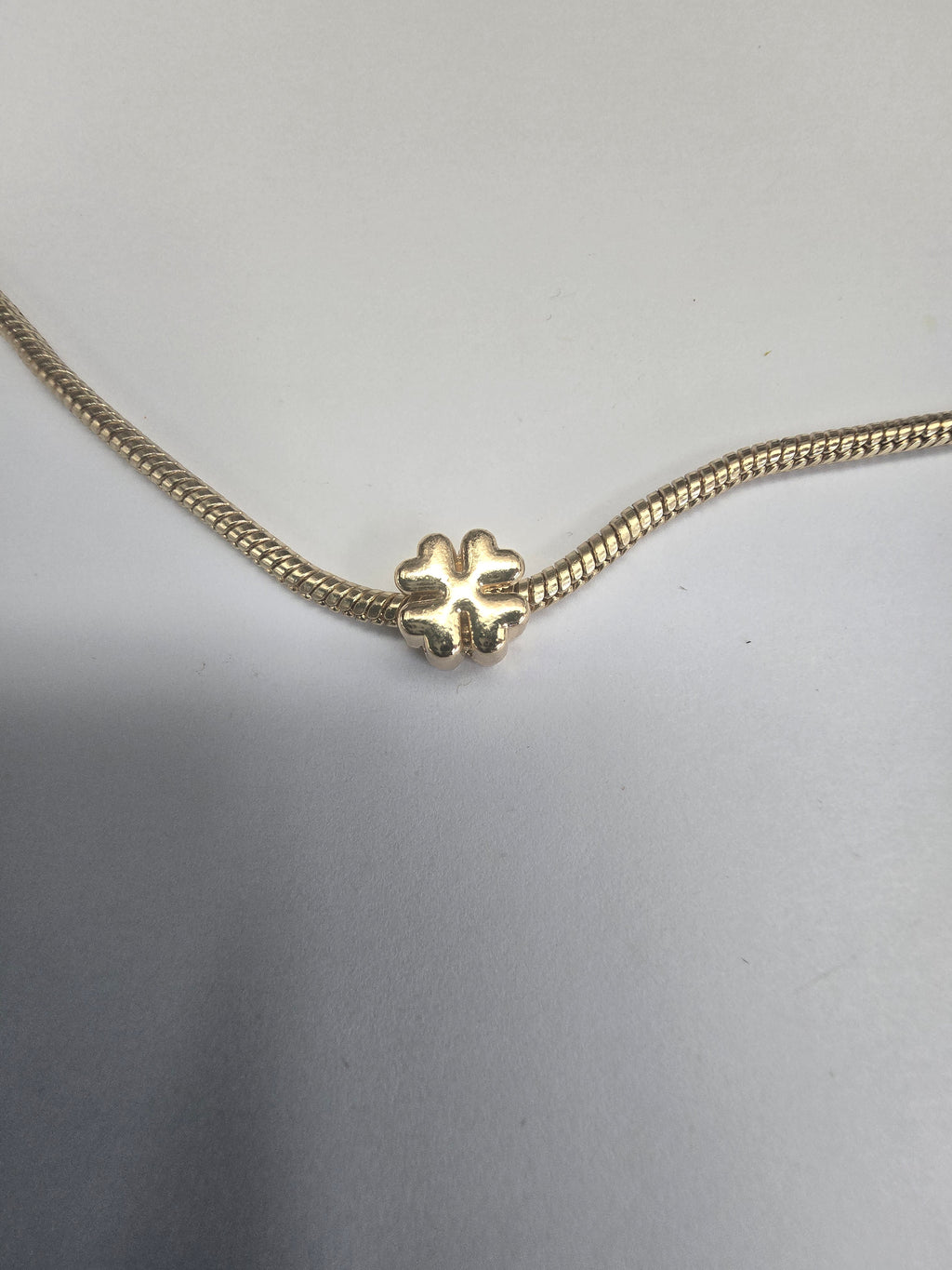 Gold charm fits all charm bracelets
