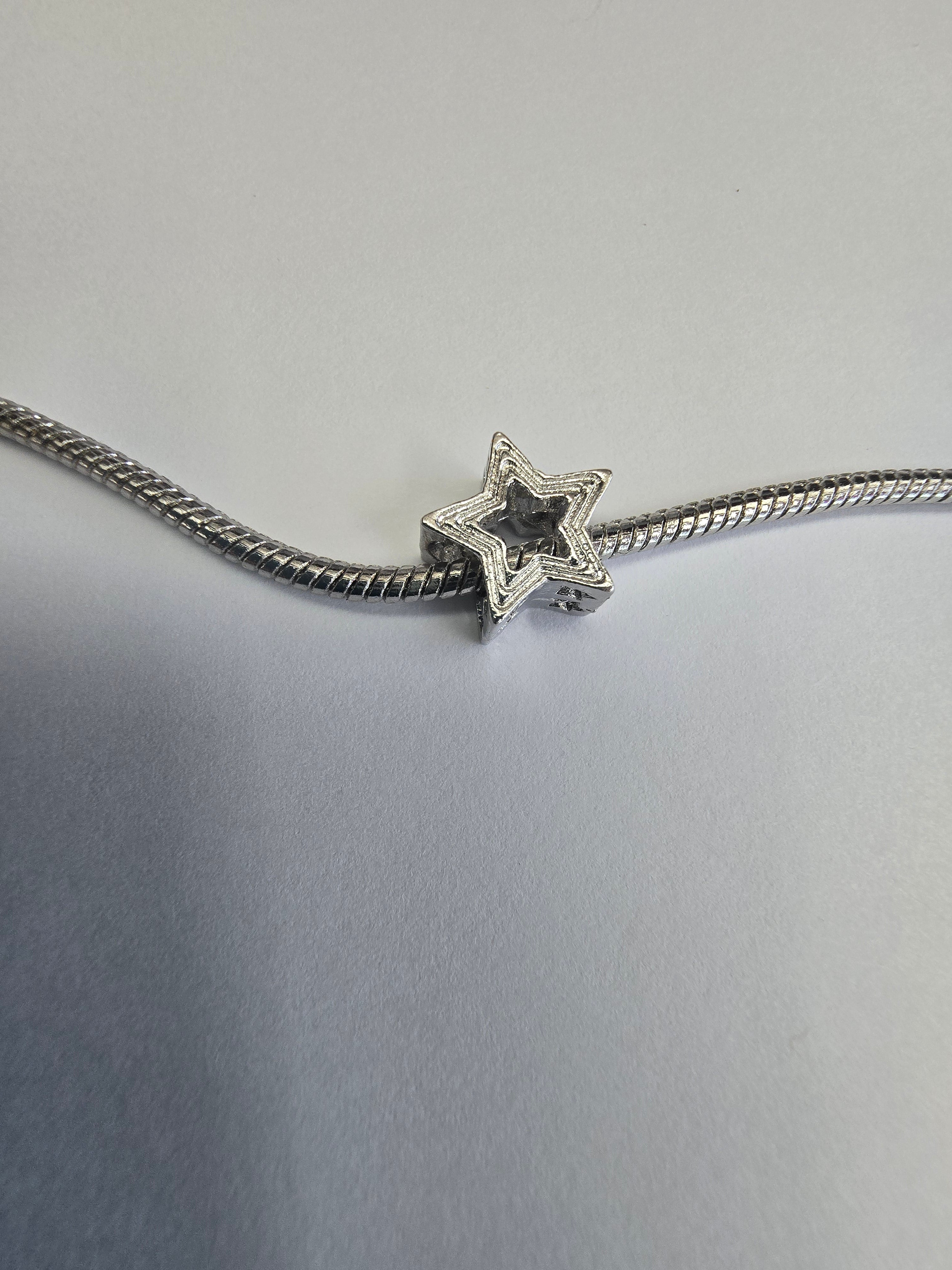 silver charm fits all charm bracelets