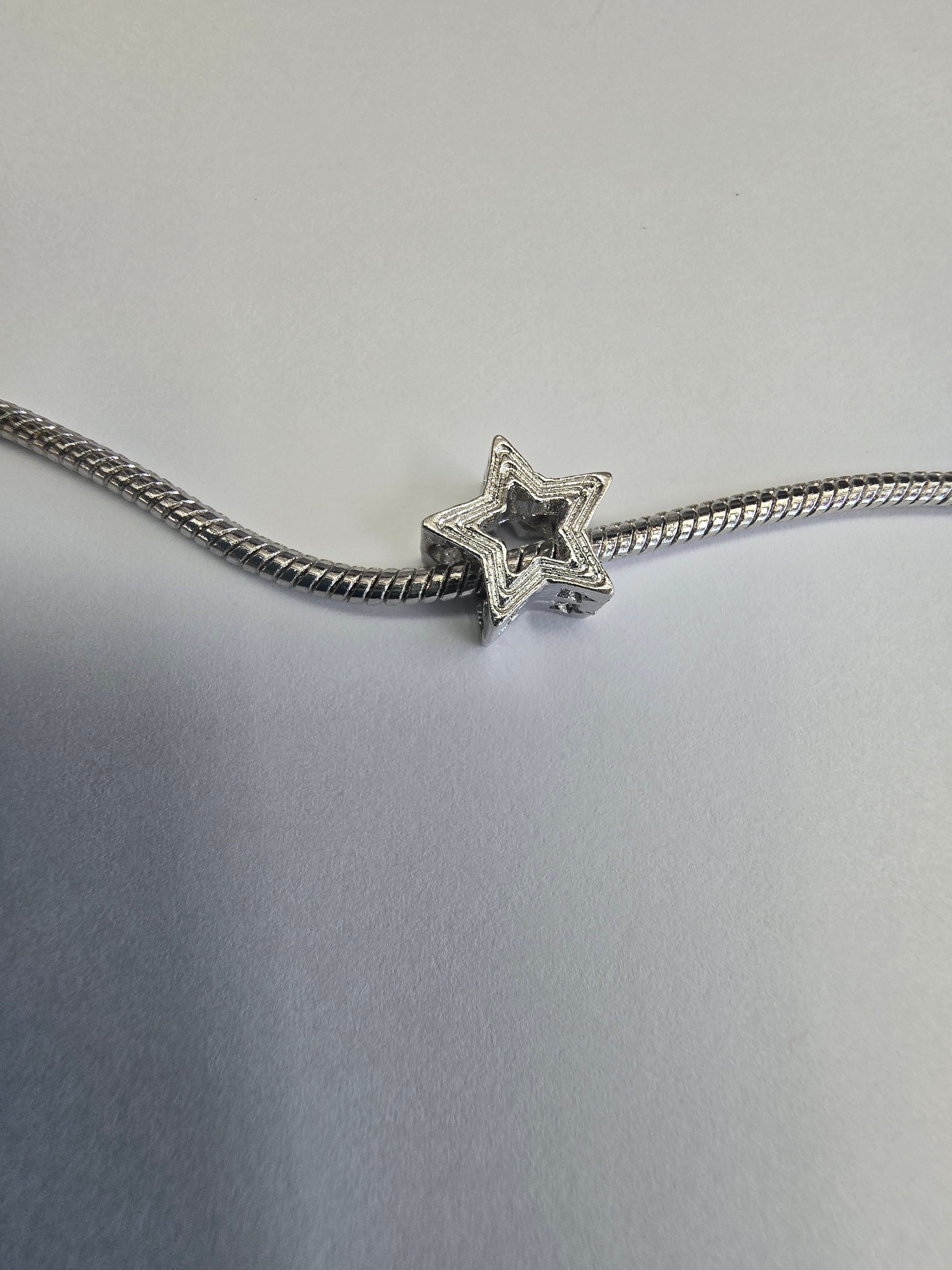 silver charm fits all charm bracelets