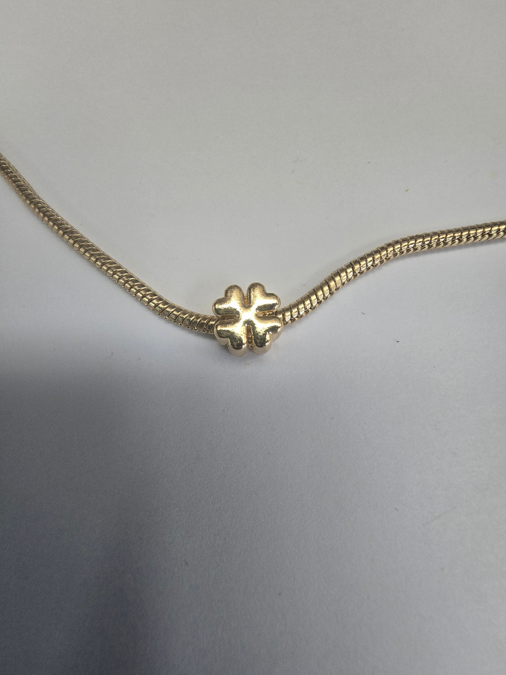 Gold charm fits all charm bracelets