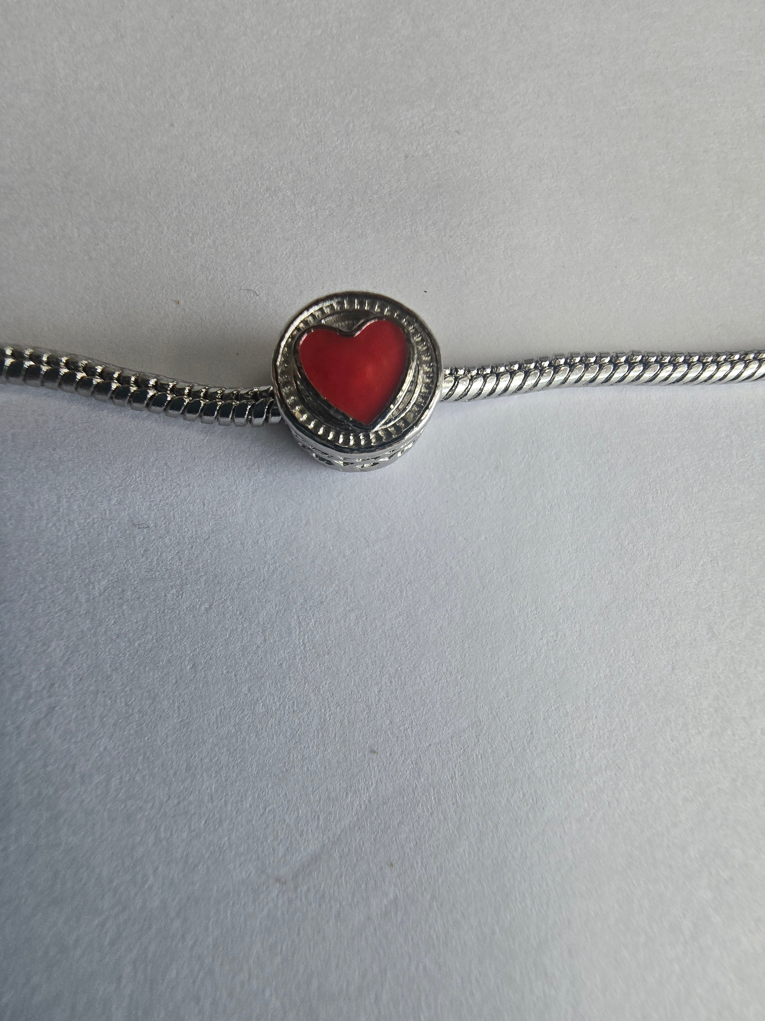 silver charm fits all charm bracelets