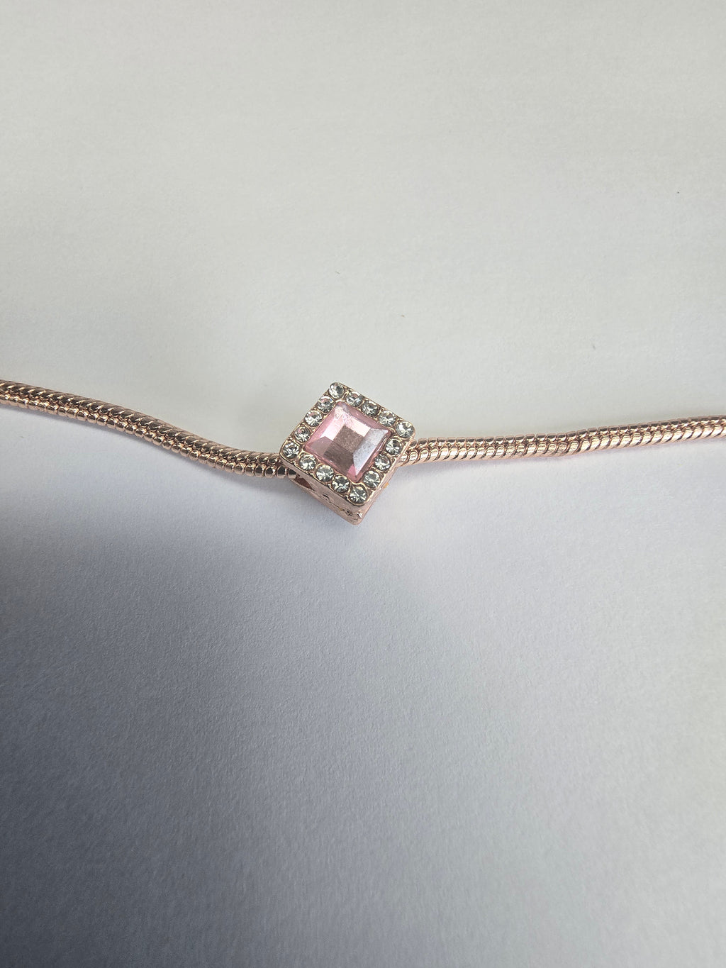 Rose Gold charm fits all charm bracelets