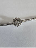 Silver charm fits all charm bracelets