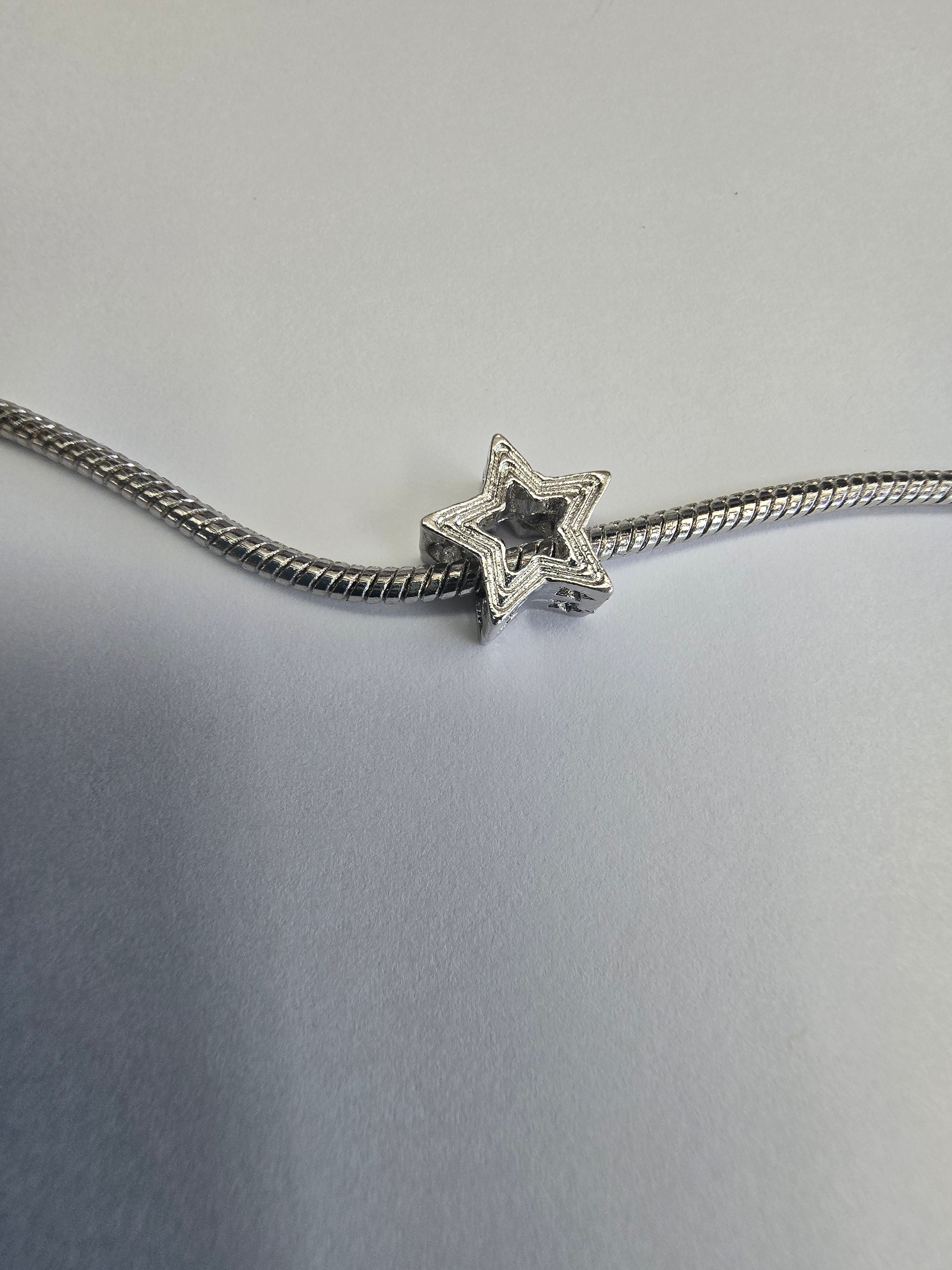 silver charm fits all charm bracelets