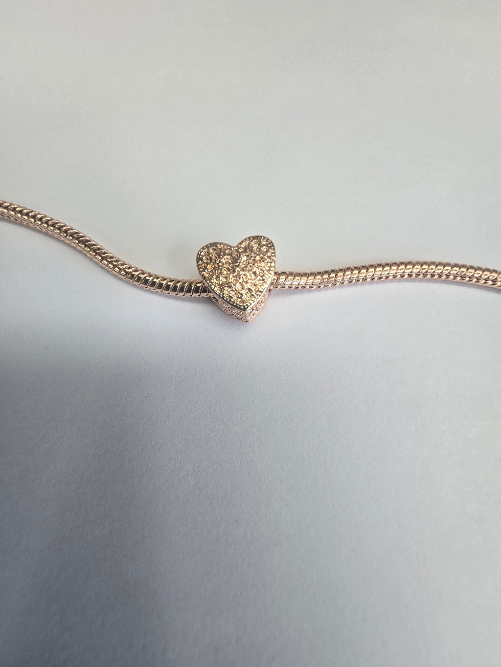 Rose Gold charm fits all charm bracelets