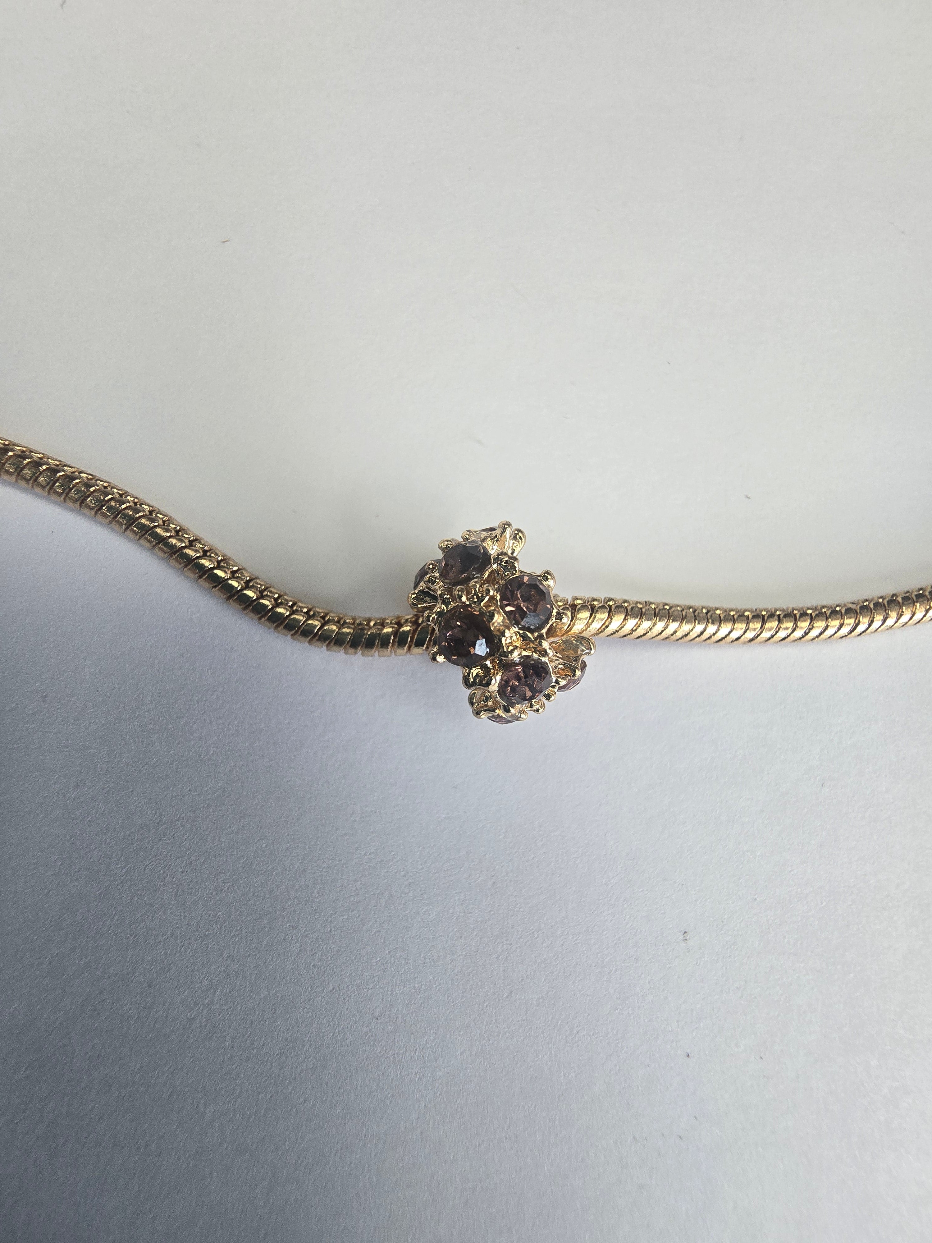Gold charm fits all charm bracelets