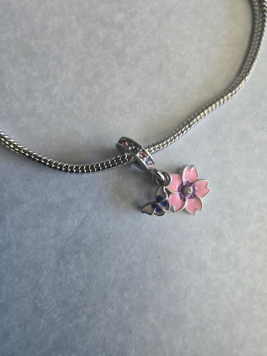 silver charm fits all charm bracelets
