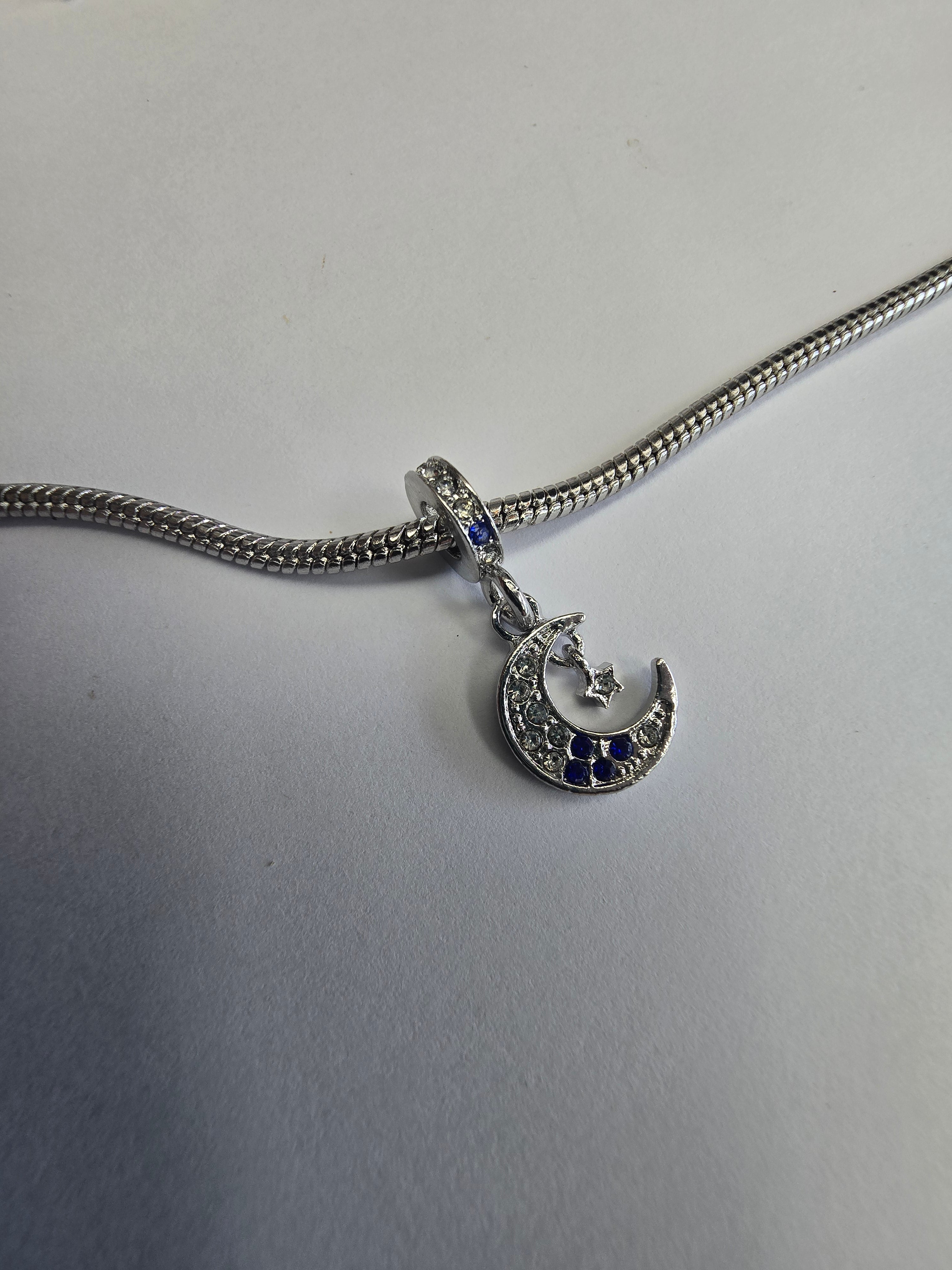 silver charm fits all charm bracelets