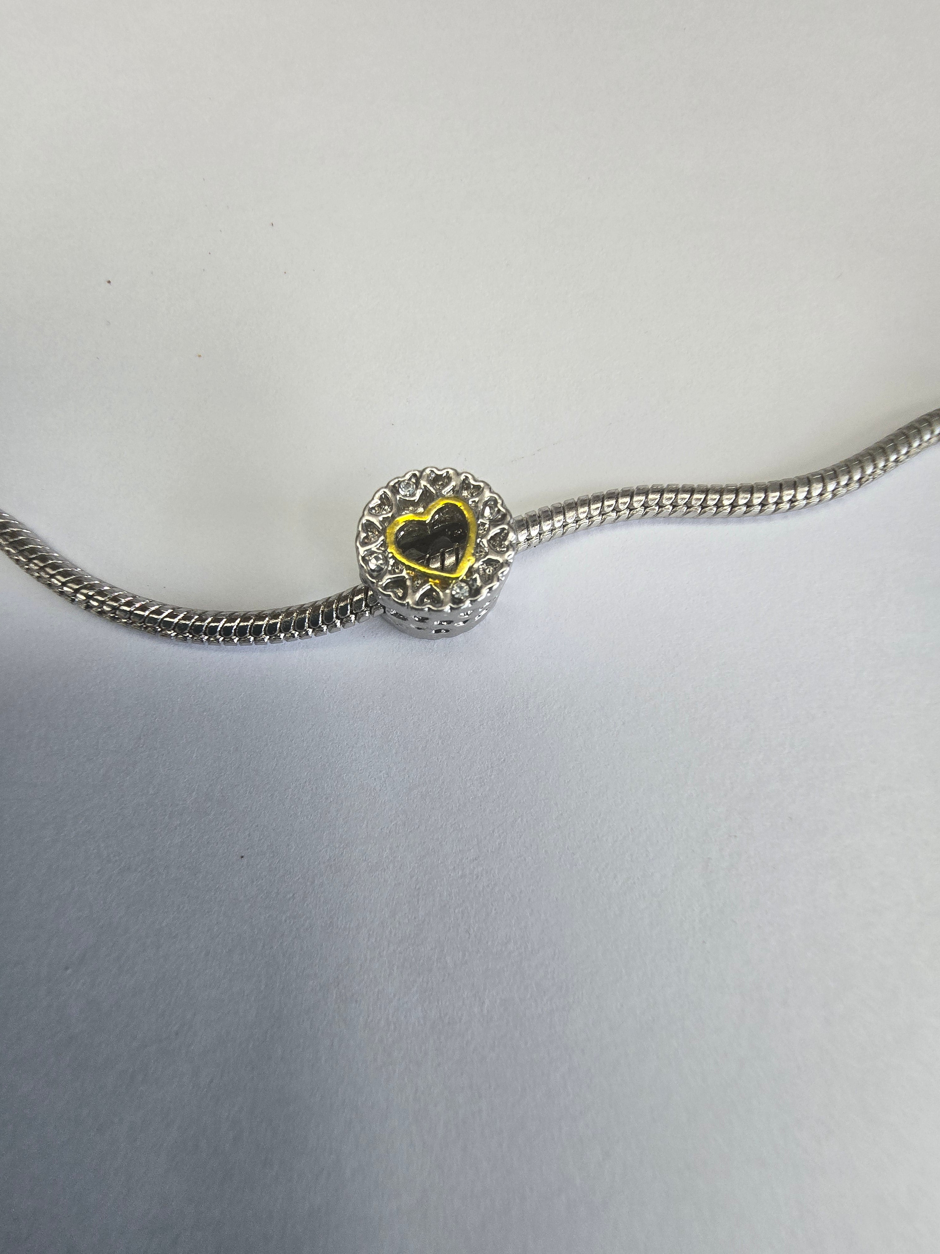 silver charm fits all charm bracelets
