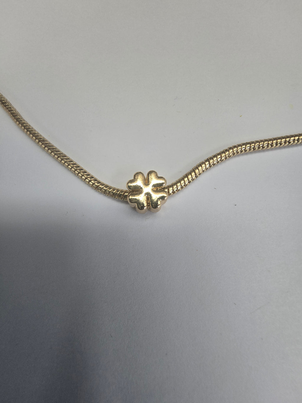 Gold charm fits all charm bracelets