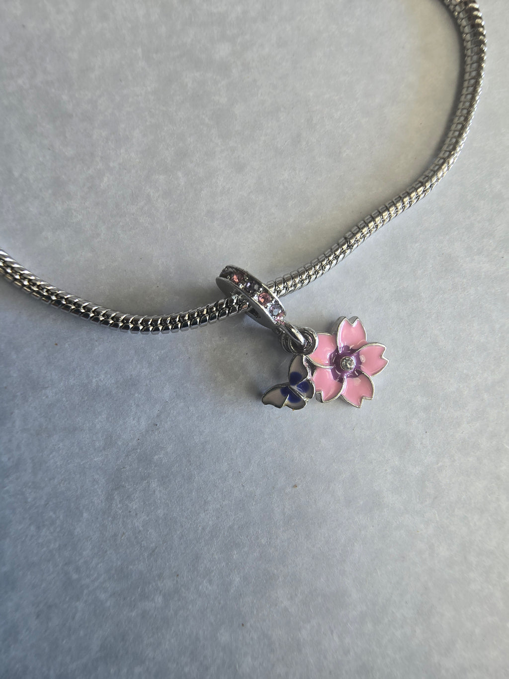 silver charm fits all charm bracelets
