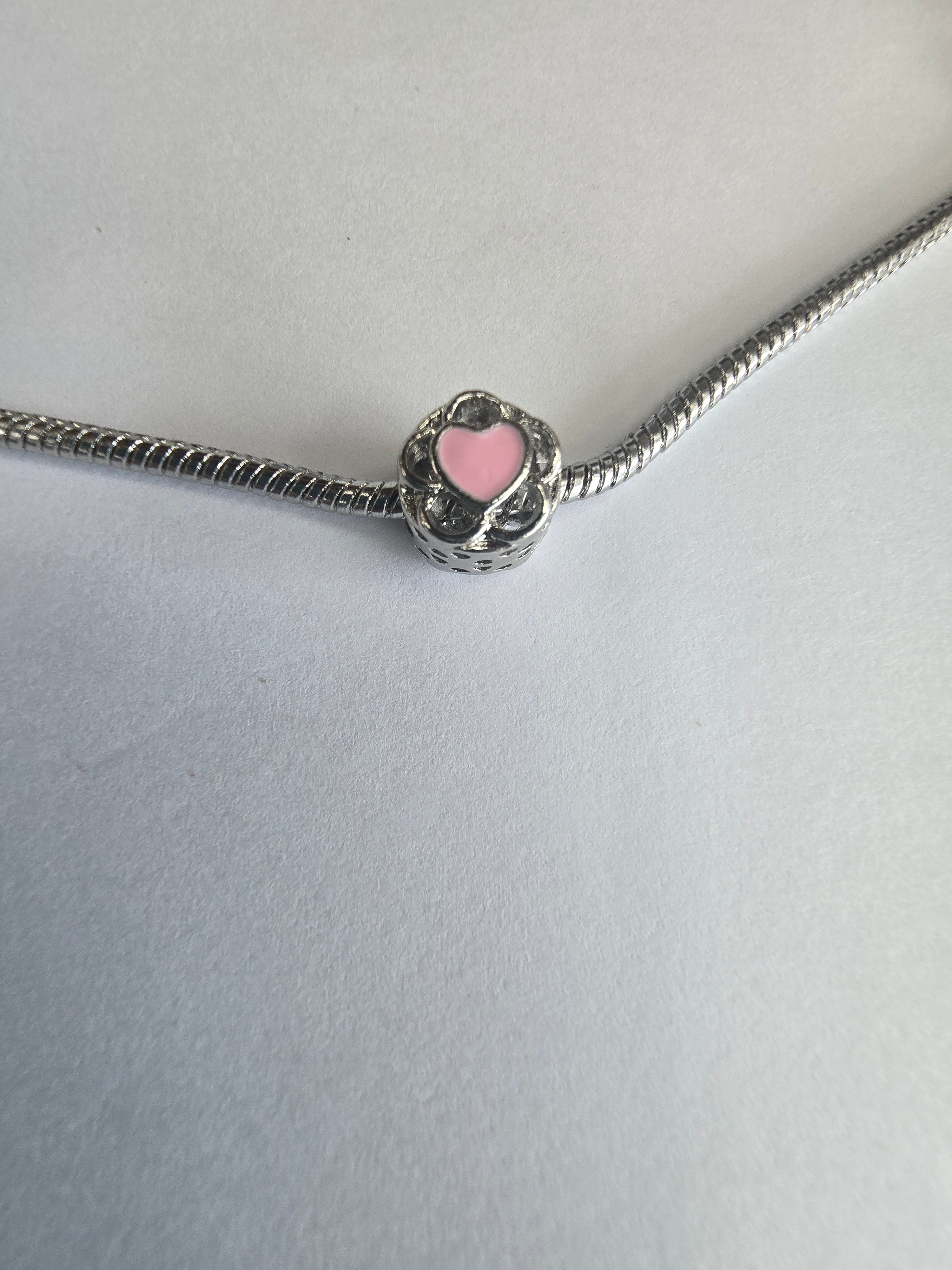 silver charm fits all charm bracelets