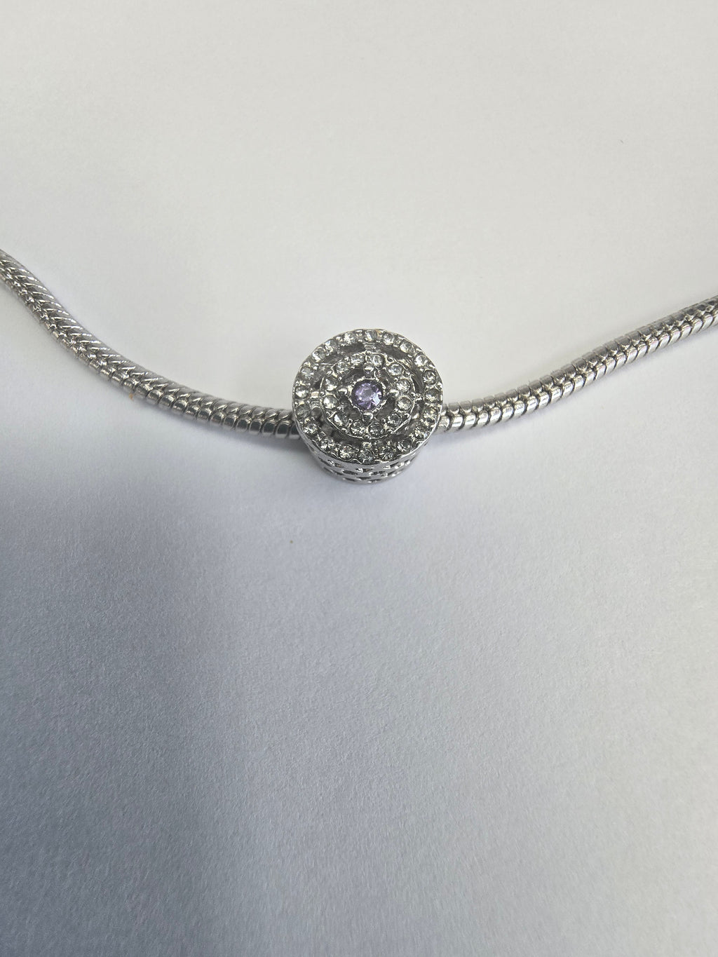 silver charm fits all charm bracelets