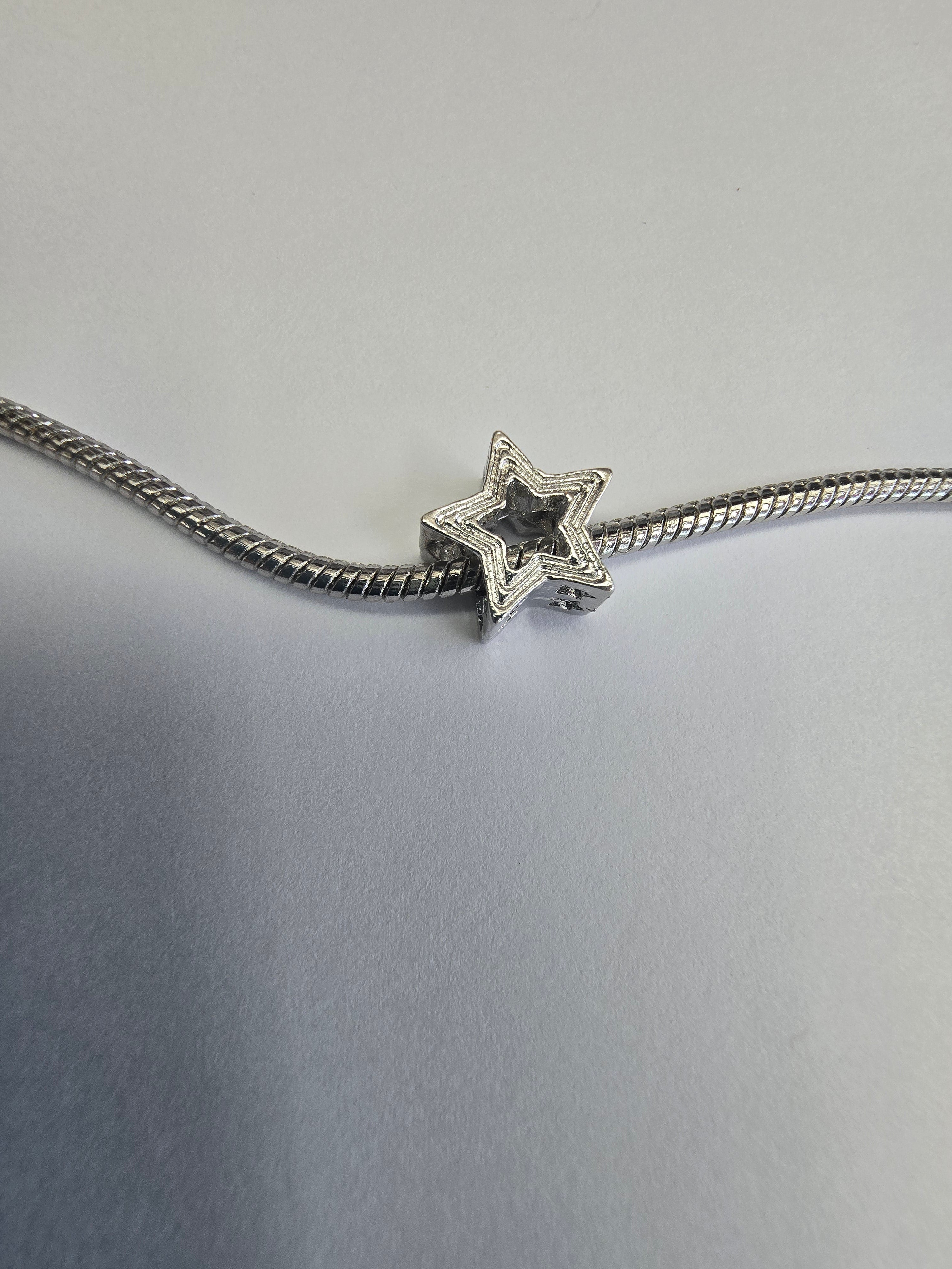 silver charm fits all charm bracelets