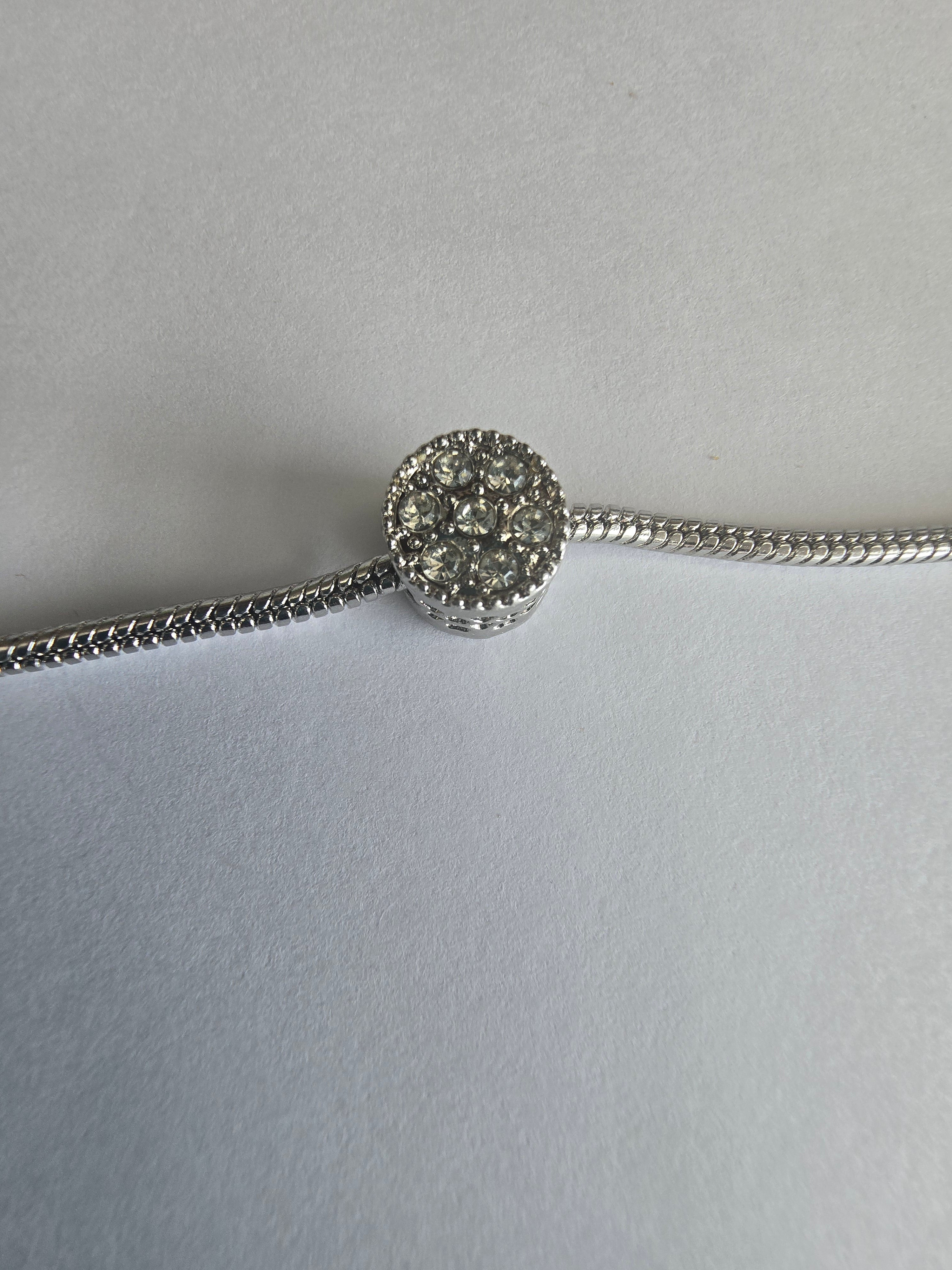 silver charm fits all charm bracelets