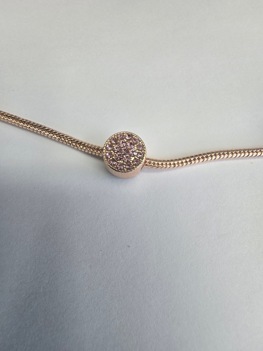 Rose Gold charm fits all charm bracelets