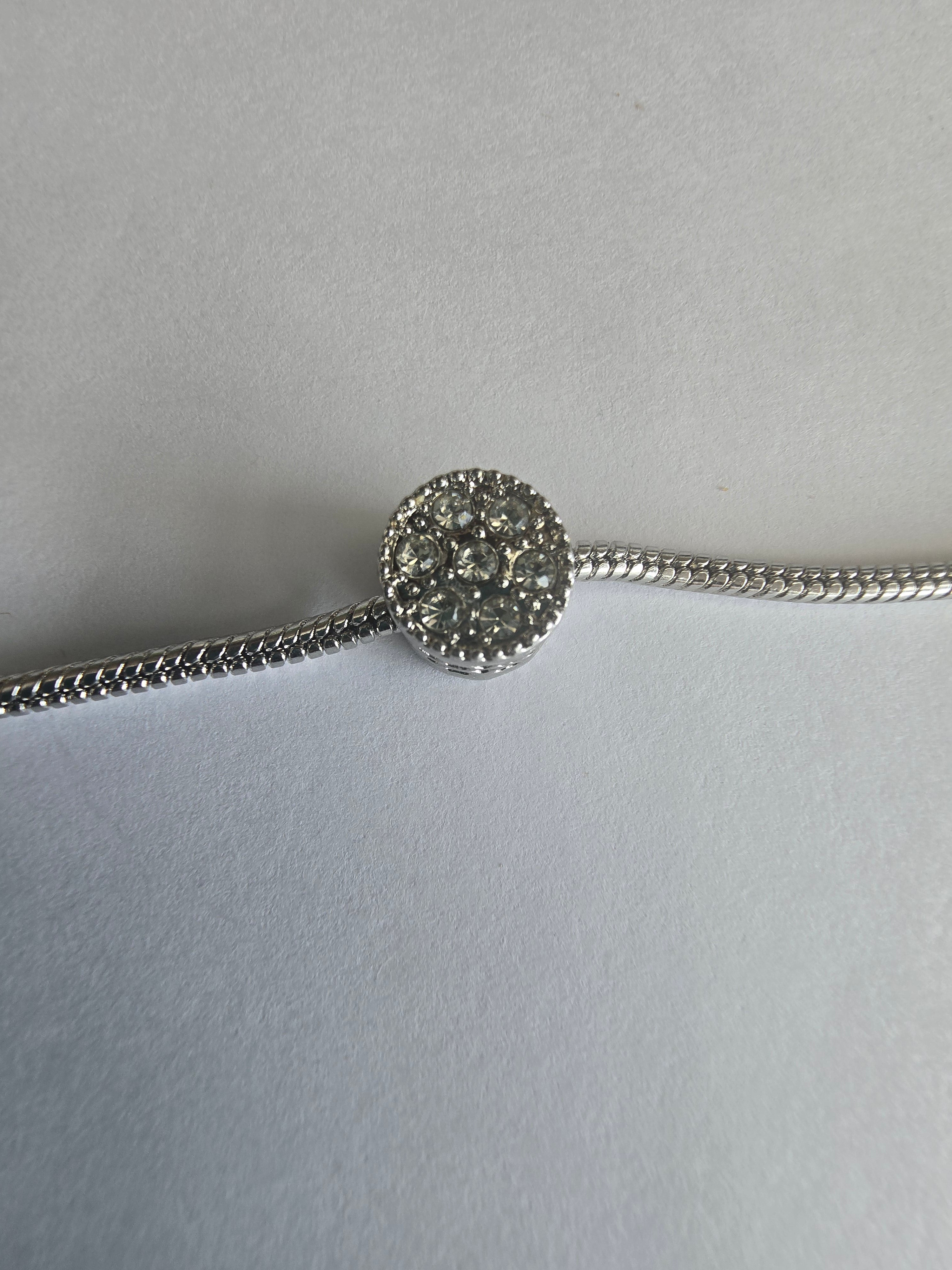 silver charm fits all charm bracelets