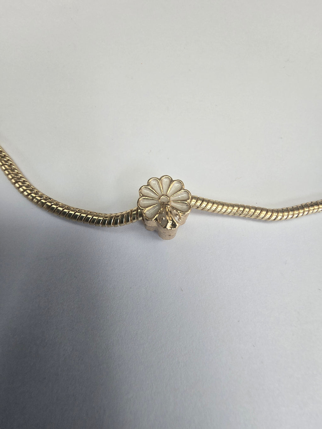 Gold charm fits all charm bracelets