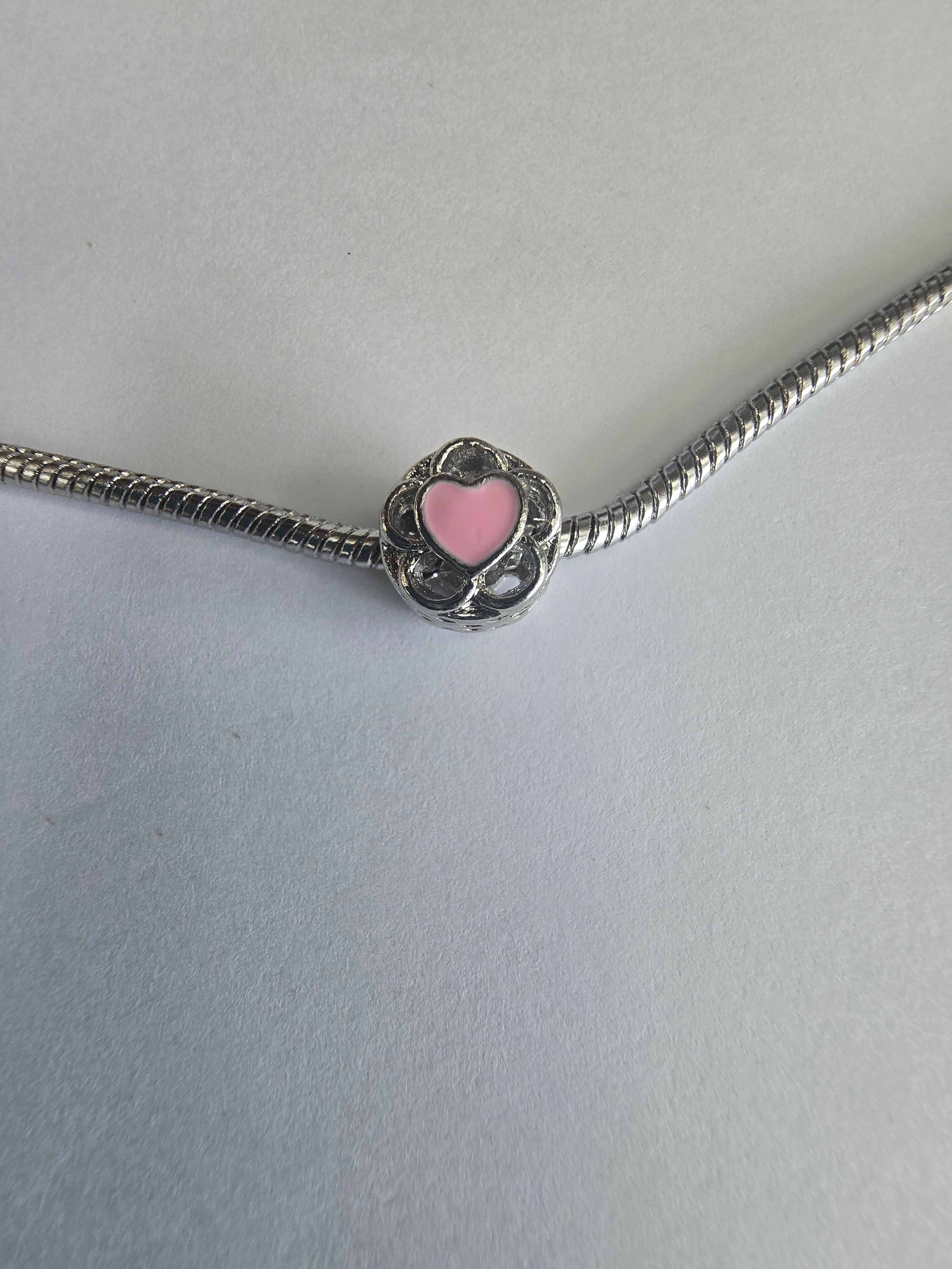 silver charm fits all charm bracelets