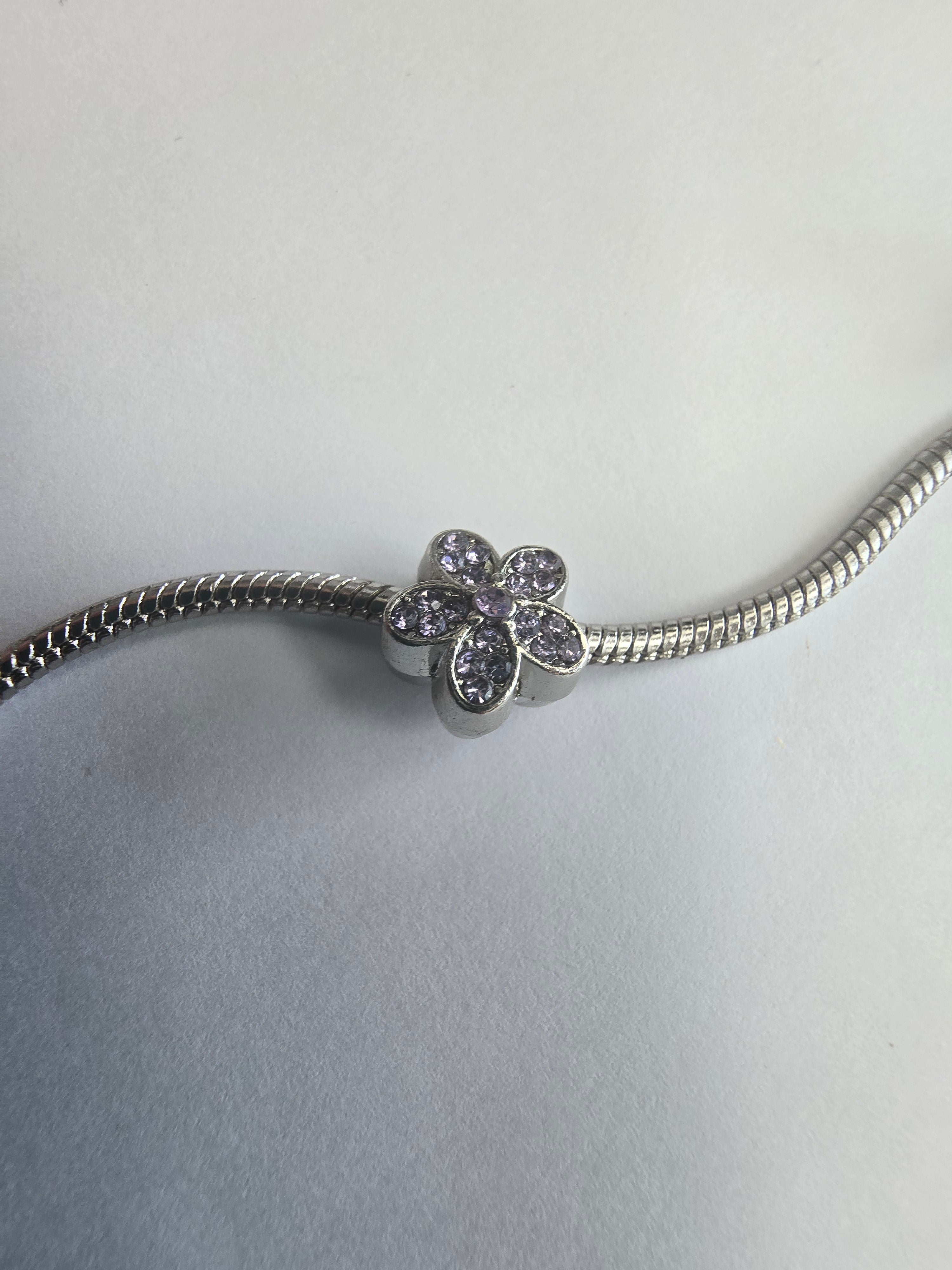 silver charm fits all charm bracelets