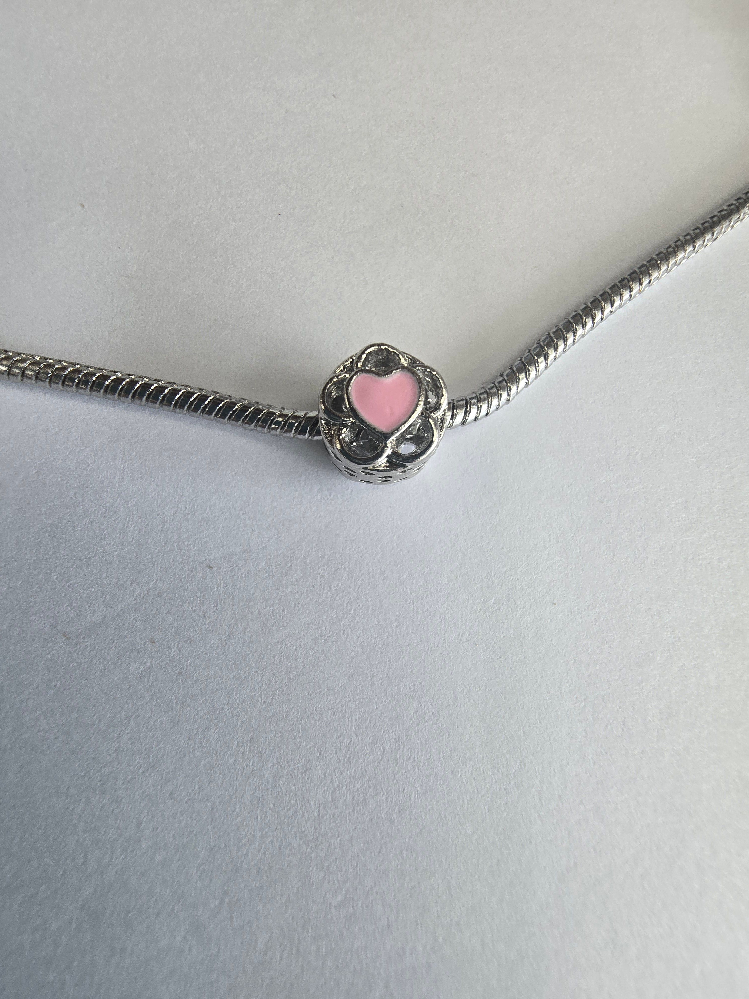 silver charm fits all charm bracelets