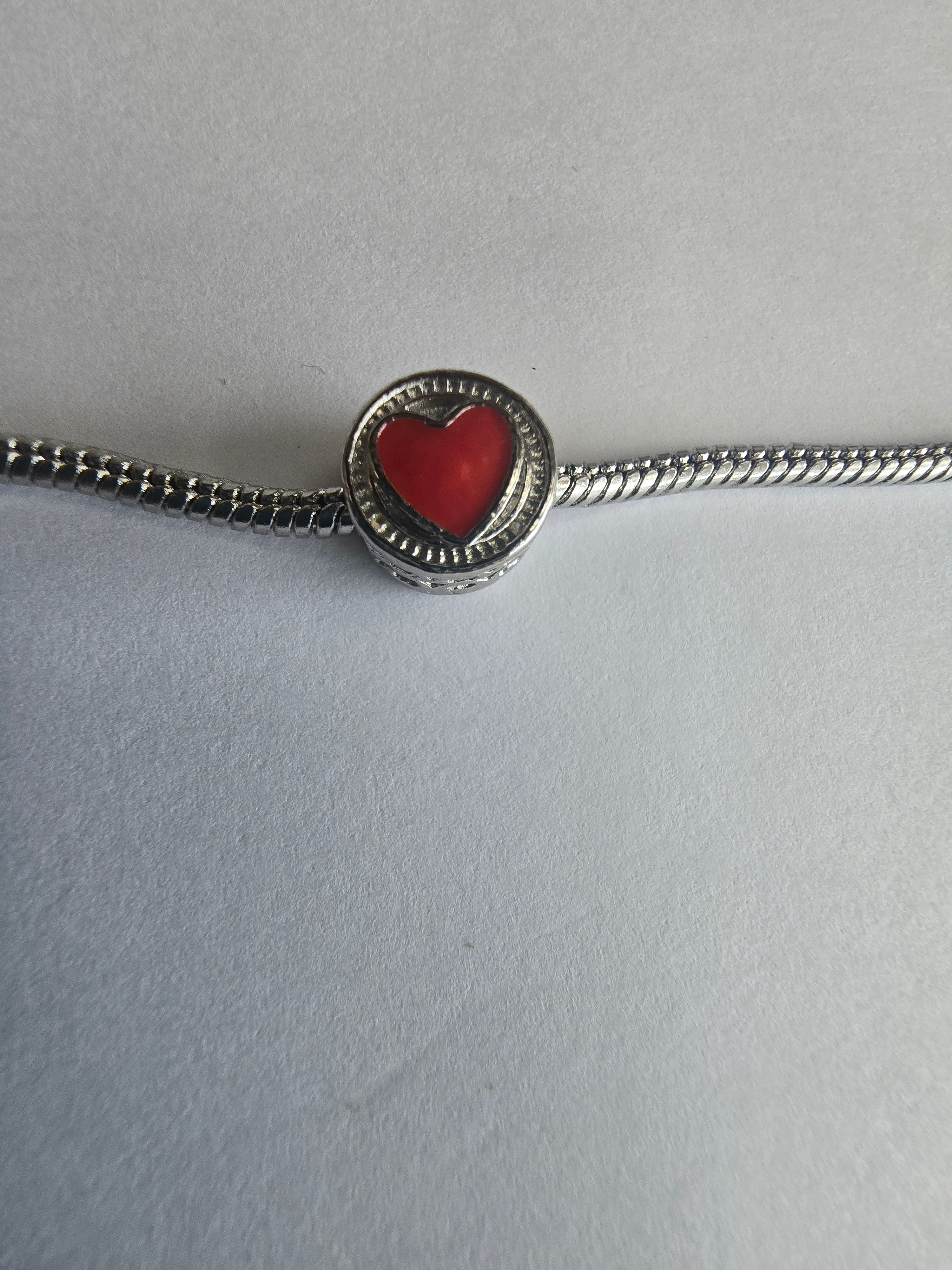 silver charm fits all charm bracelets