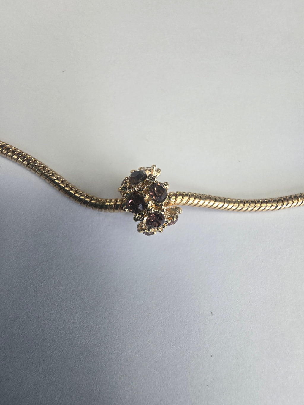 Gold charm fits all charm bracelets