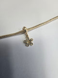 Gold charm fits all charm bracelets