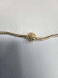 Gold charm fits all charm bracelets