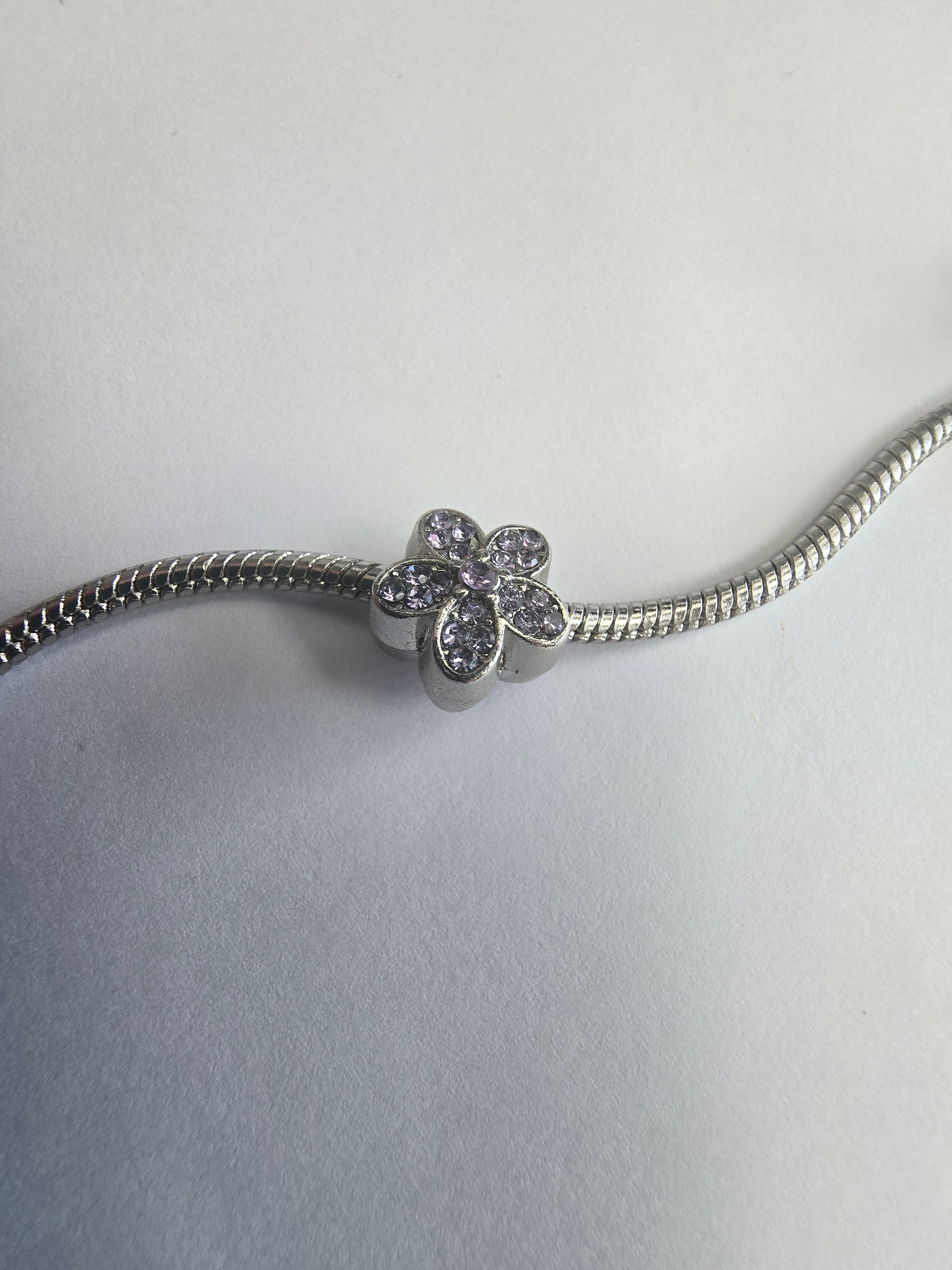 silver charm fits all charm bracelets