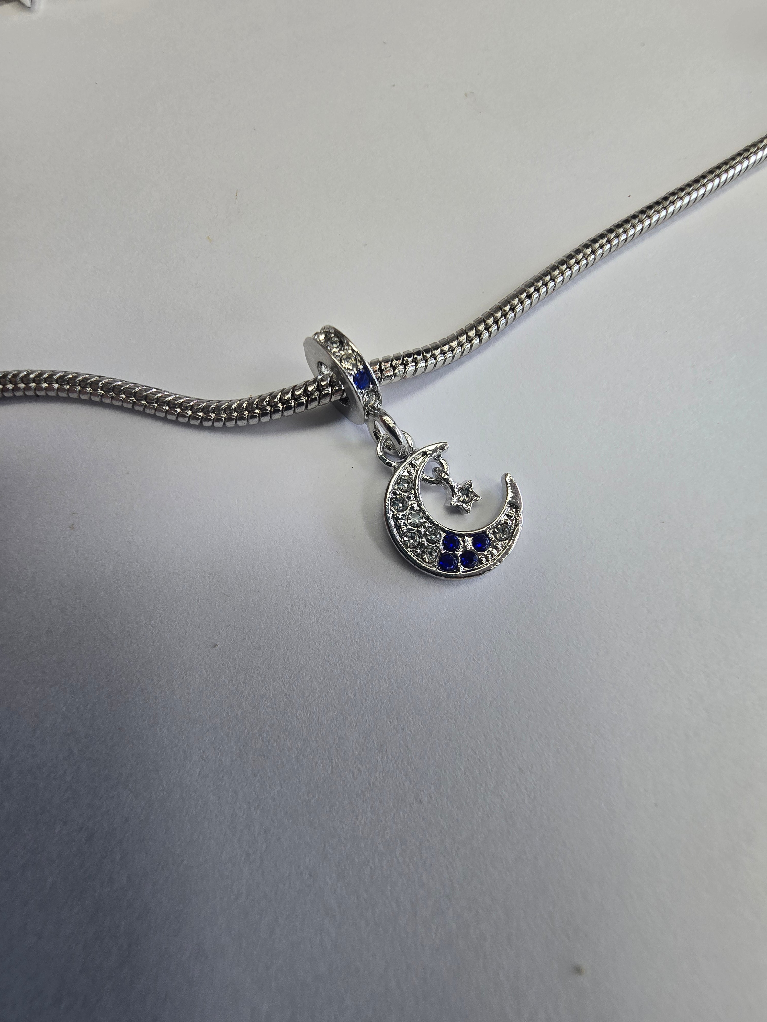silver charm fits all charm bracelets