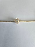 Gold charm fits all charm bracelets