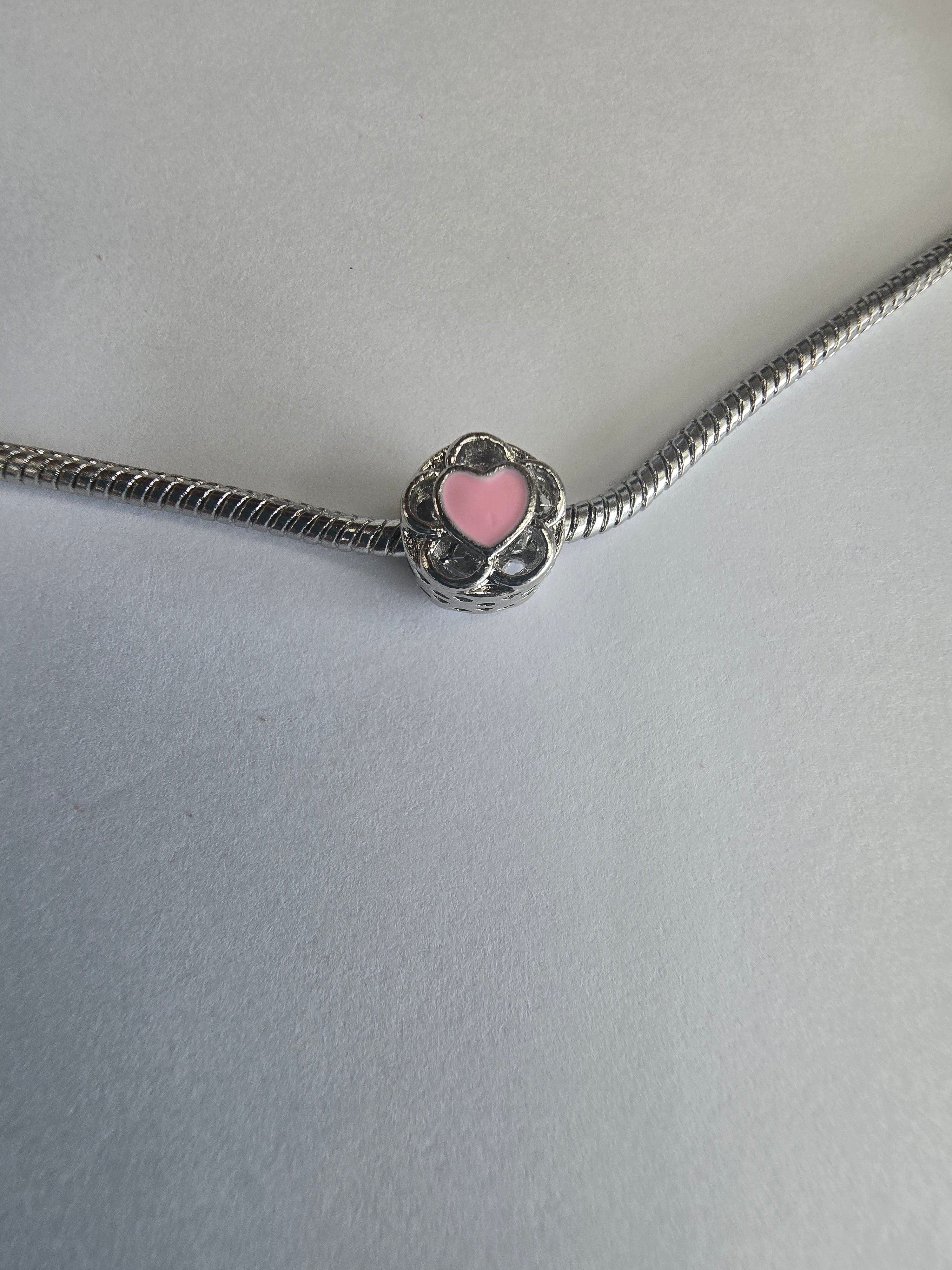 silver charm fits all charm bracelets