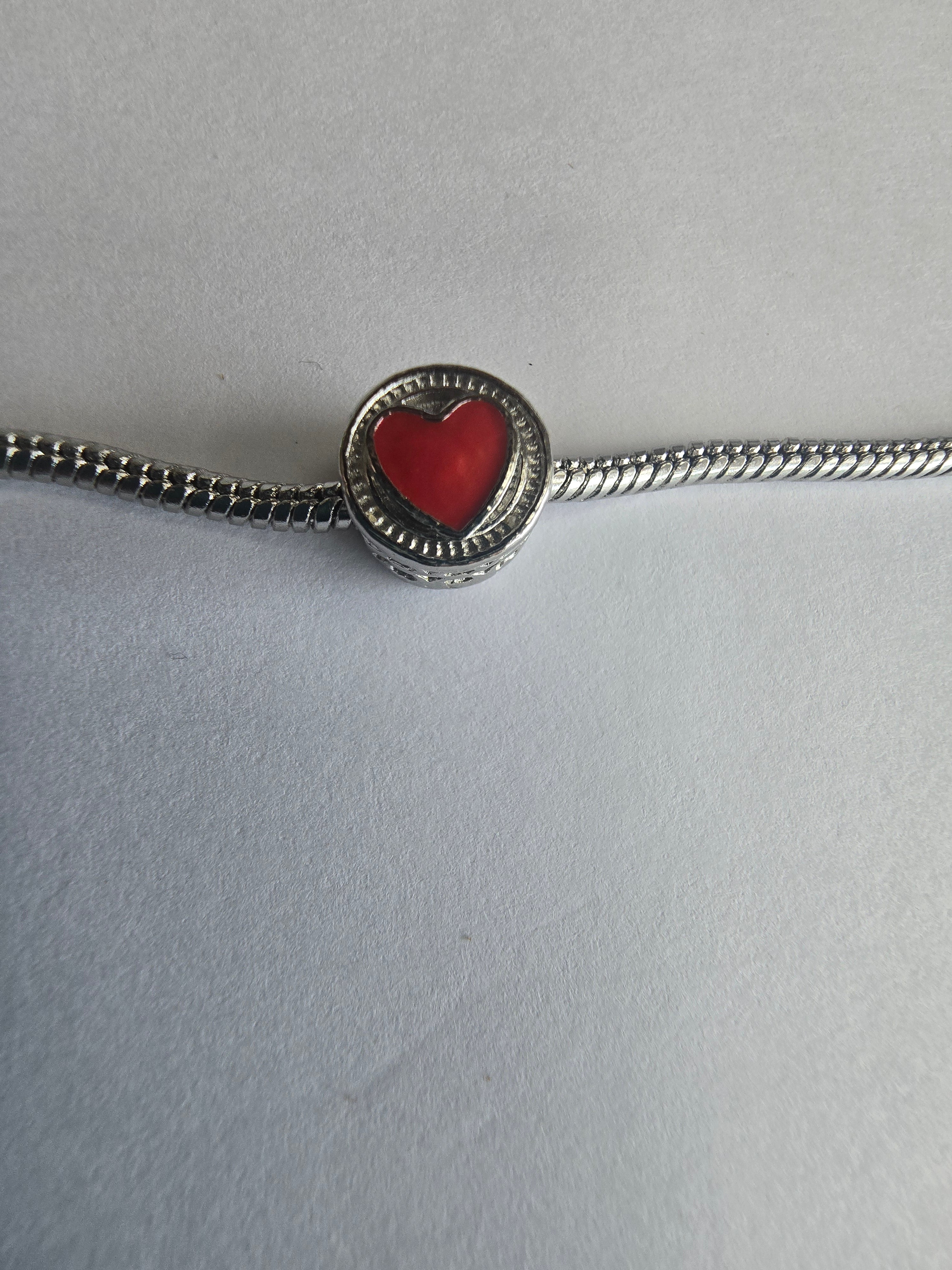 silver charm fits all charm bracelets