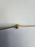 Gold charm fits all charm bracelets