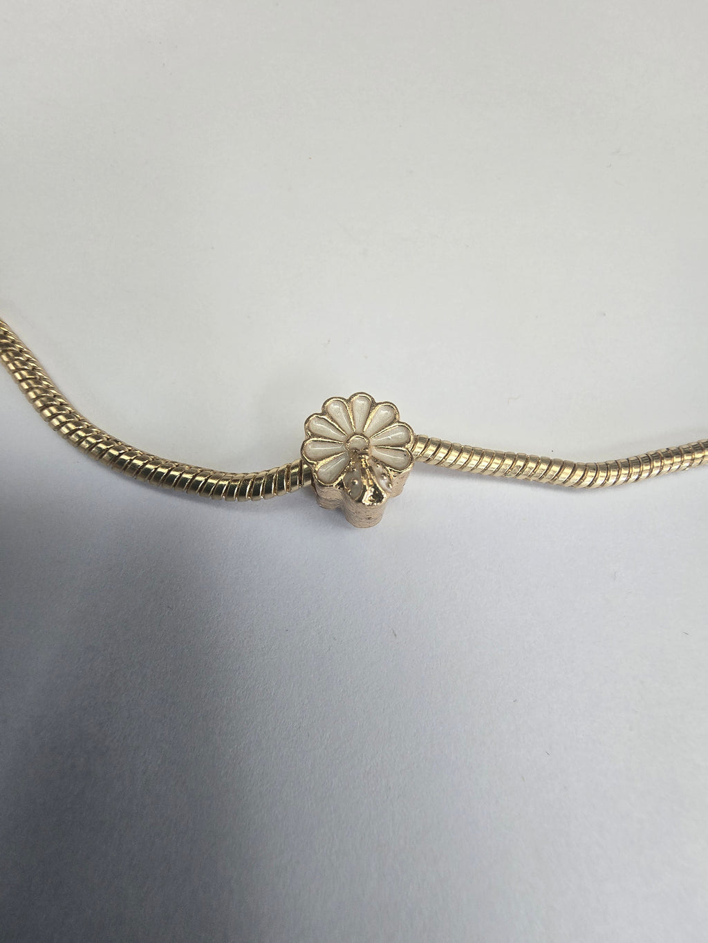 Gold charm fits all charm bracelets