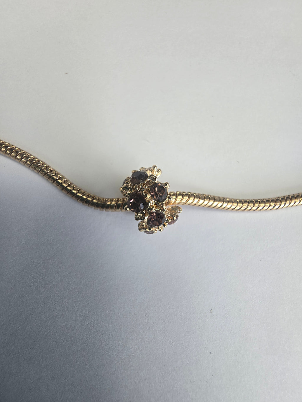 Gold charm fits all charm bracelets