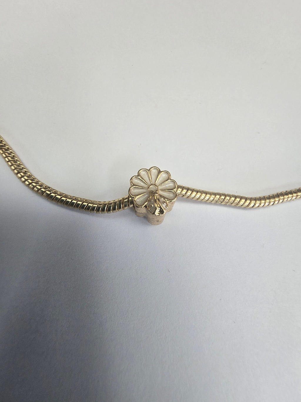 Gold charm fits all charm bracelets